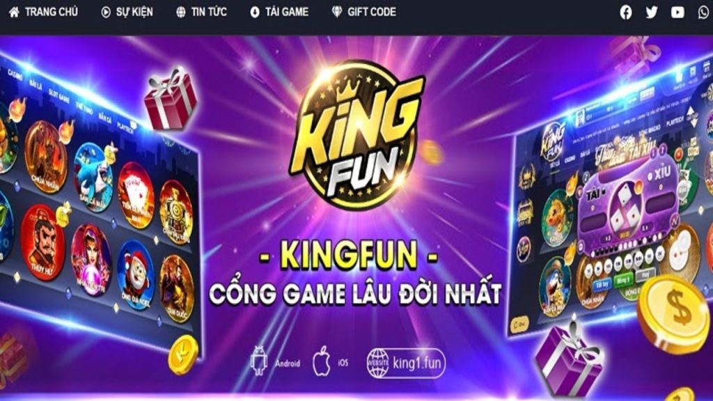 King Fun - No2 Cổng Game Quốc Tế Uy Tín