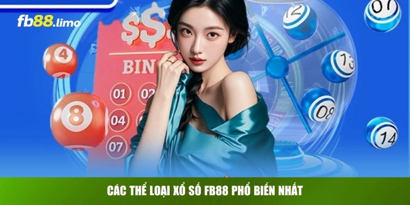 Các thể loại xổ số FB88 phổ biến nhất