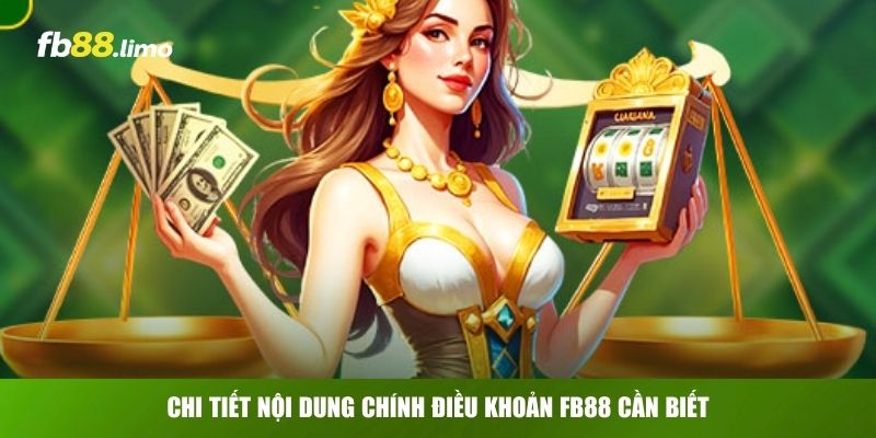 Chi tiết nội dung chính điều khoản FB88 cần biết