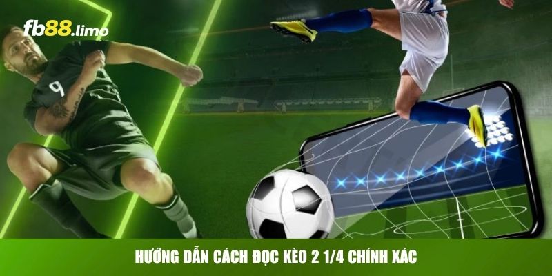 Hướng dẫn cách đọc kèo 2 1/4 chính xác